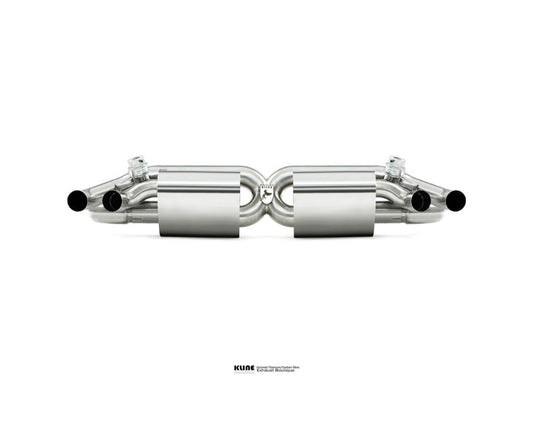 Kline Innovation KL-POR-991.2CR-VALVE-SIDE-RS-SS Valvetronic Silencer Section Side Quad Exit Porsche 991.2 Carrera
