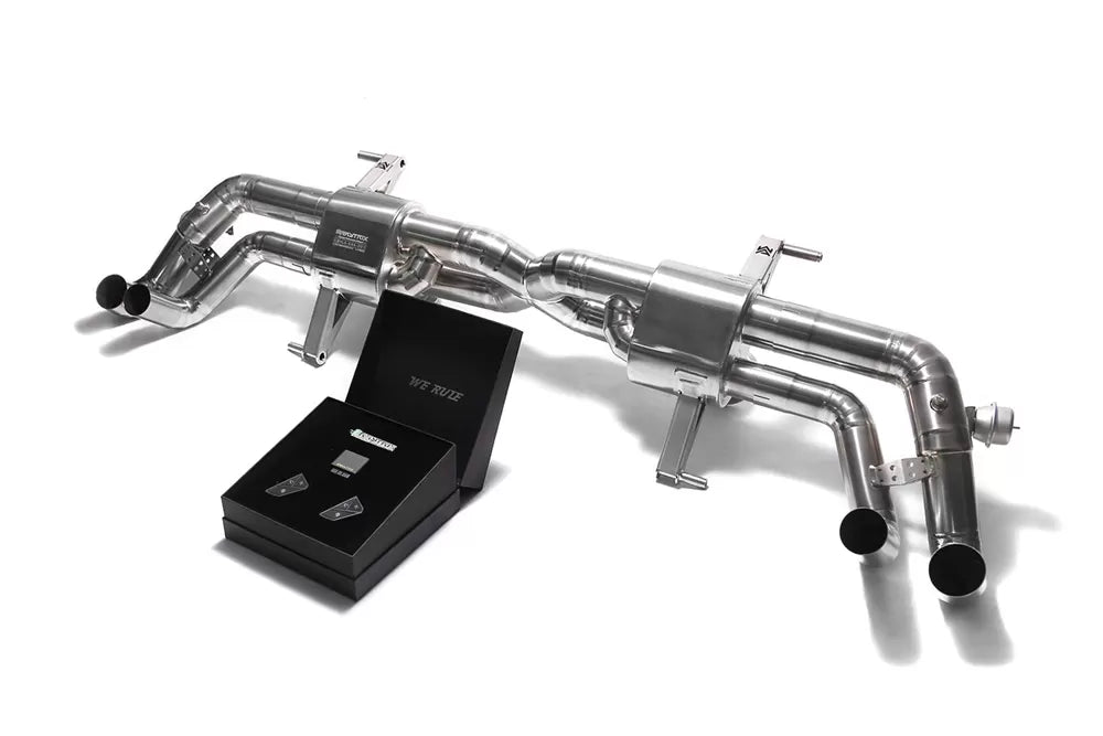 Titanium Series Titanium Valvetronic Exhaust System Lamborghini Huracan LP610 | ML Performance Car Parts