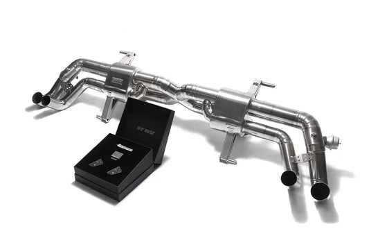 Titanium Series Titanium Valvetronic Exhaust System Lamborghini Huracan LP610 | ML Performance Car Parts
