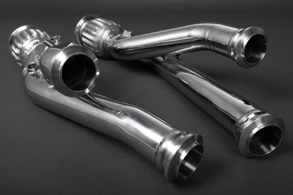 Capristo 02LA01303028 Lamborghini Aventador Racing Test Pipes (with Heat Blankets) 