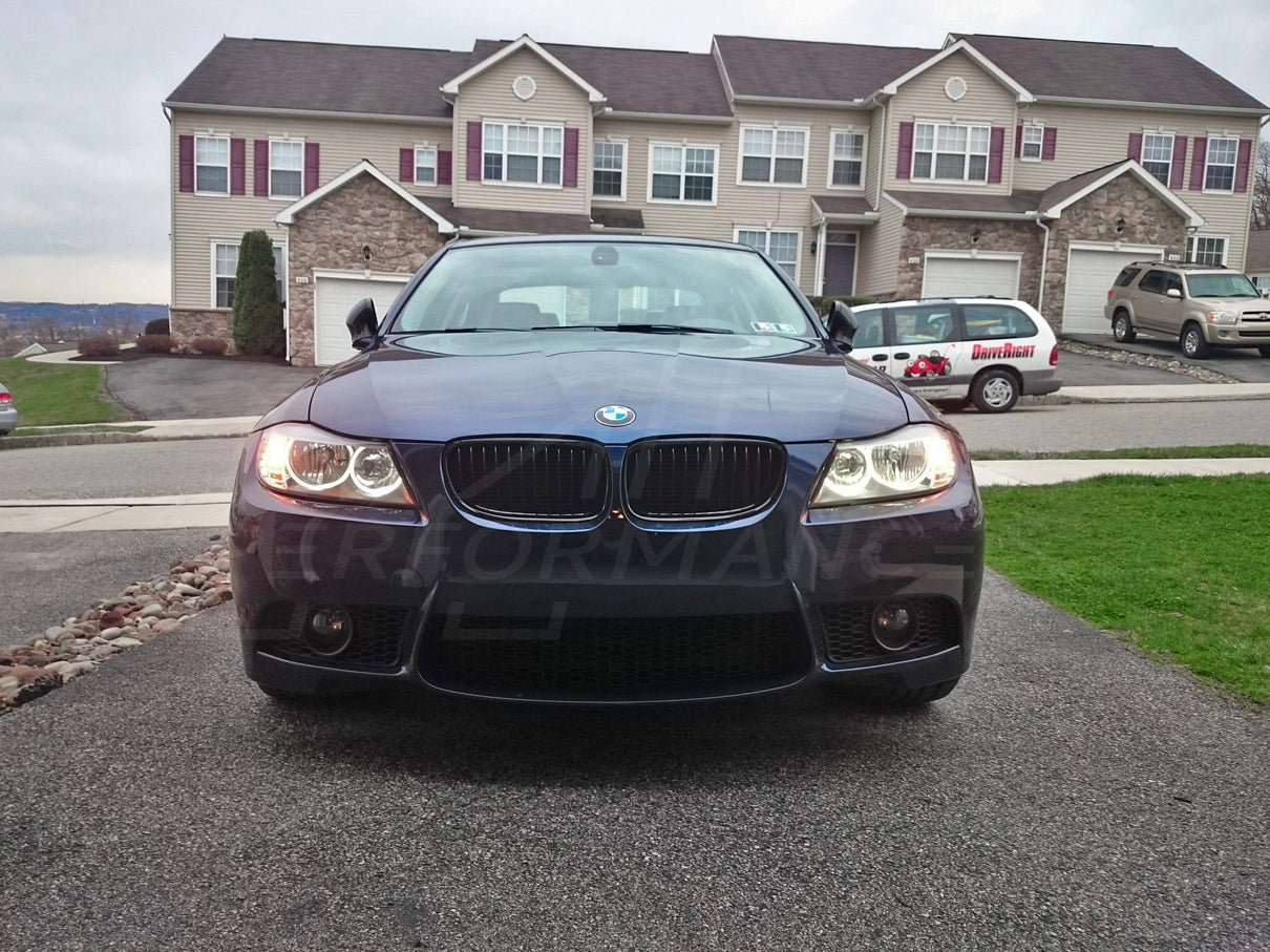 LUX BMW E90 E91 LCI Halogen V4 Angel Eyes