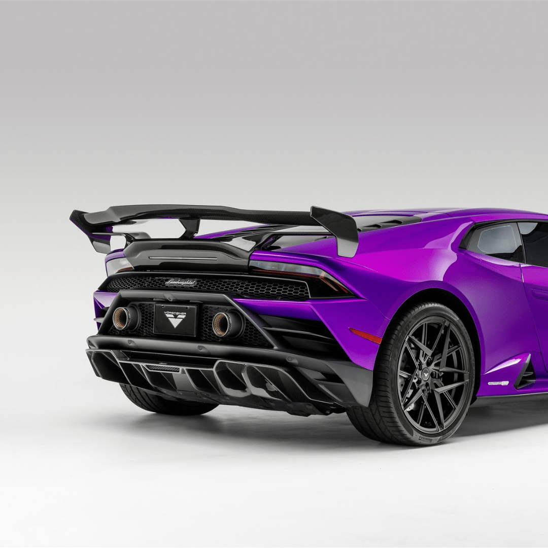 Vorsteiner 3050LOV Lamborghini Huracan EVO Monza Edizione Rear Diffuser (2x2 Gloss Carbon) | ML Performance