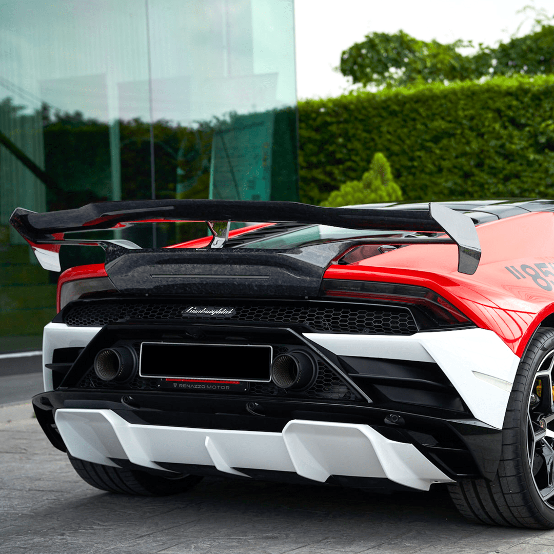Vorsteiner 3075LOV Lamborghini Huracan EVO Monza Edizione Rear Wing w/ Integrated Decklid (Matrix) | ML Performance