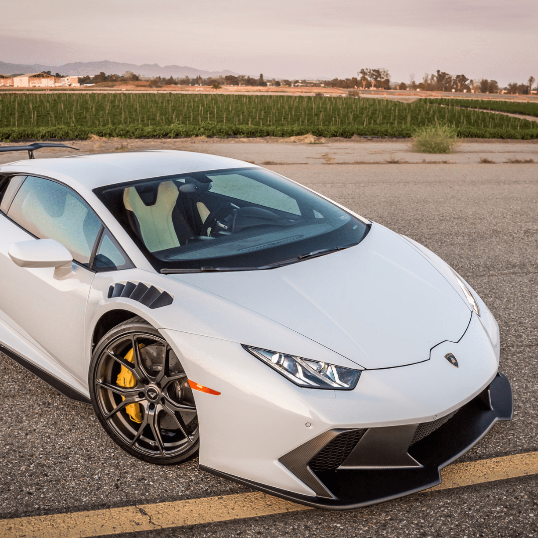 Vorsteiner 0940LOV Lamborghini Huracan Novara Edizione Aero Front Fenders w/Integrated Vents and Splash Shields (2x2 Gloss Carbon) | ML Performance