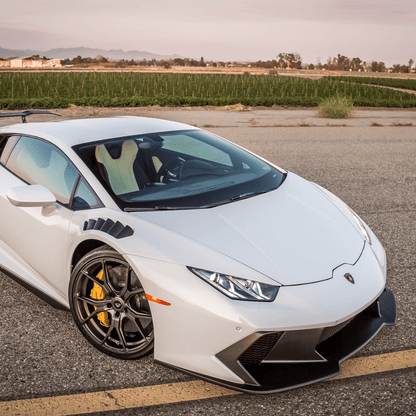 Vorsteiner 0940LOV Lamborghini Huracan Novara Edizione Aero Front Fenders w/Integrated Vents and Splash Shields (2x2 Gloss Carbon) | ML Performance