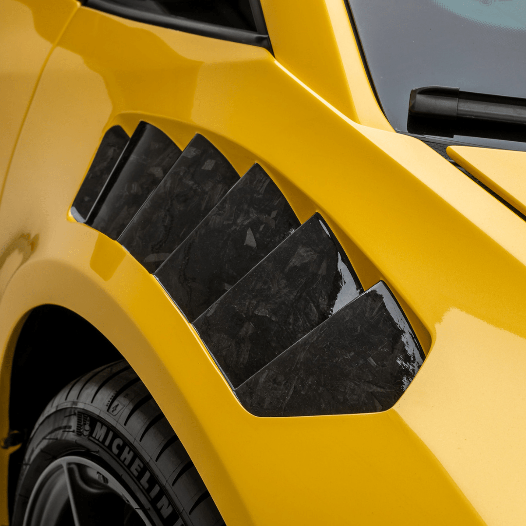 Vorsteiner 1040LOV Lamborghini Huracan Performante Vicenza Edizione Aero Front Fenders w/Integrated Vents and Splash Shields (Carbon Matrix) | ML Performance