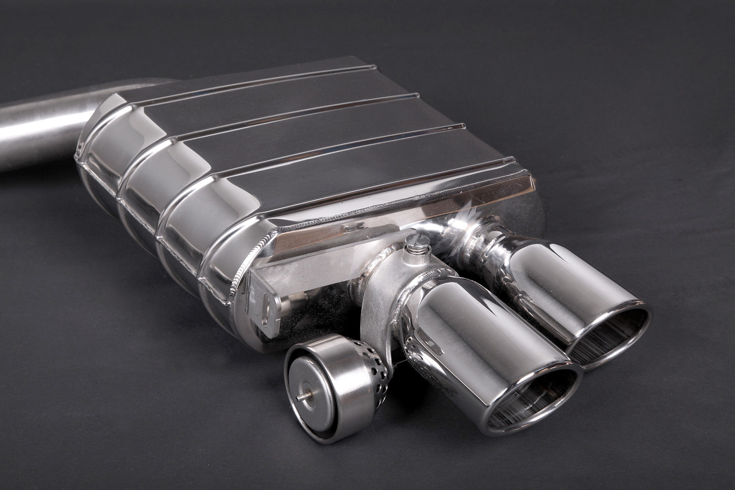 Capristo 02BM05503001 BMW Alpina B5 BiTurbo (F10) ECE Valved Mufflers (CES3) 