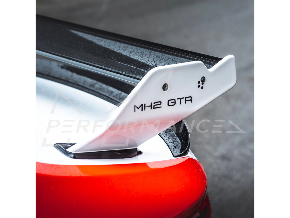 MANHART BMW F22 F87 Carbon Fibre Racing Rear Wing (Inc. M235i, M2 & M2 Competition) - ML Performance UK