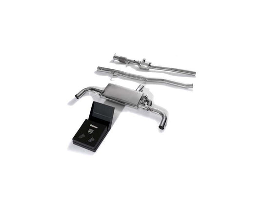 Stainless Steel Valvetronic Exhaust System Mercedes-Benz AMG H247 GLA35 Non-OPF 2020 with Wireless Remote Control Kits | ML Performance Car Parts
