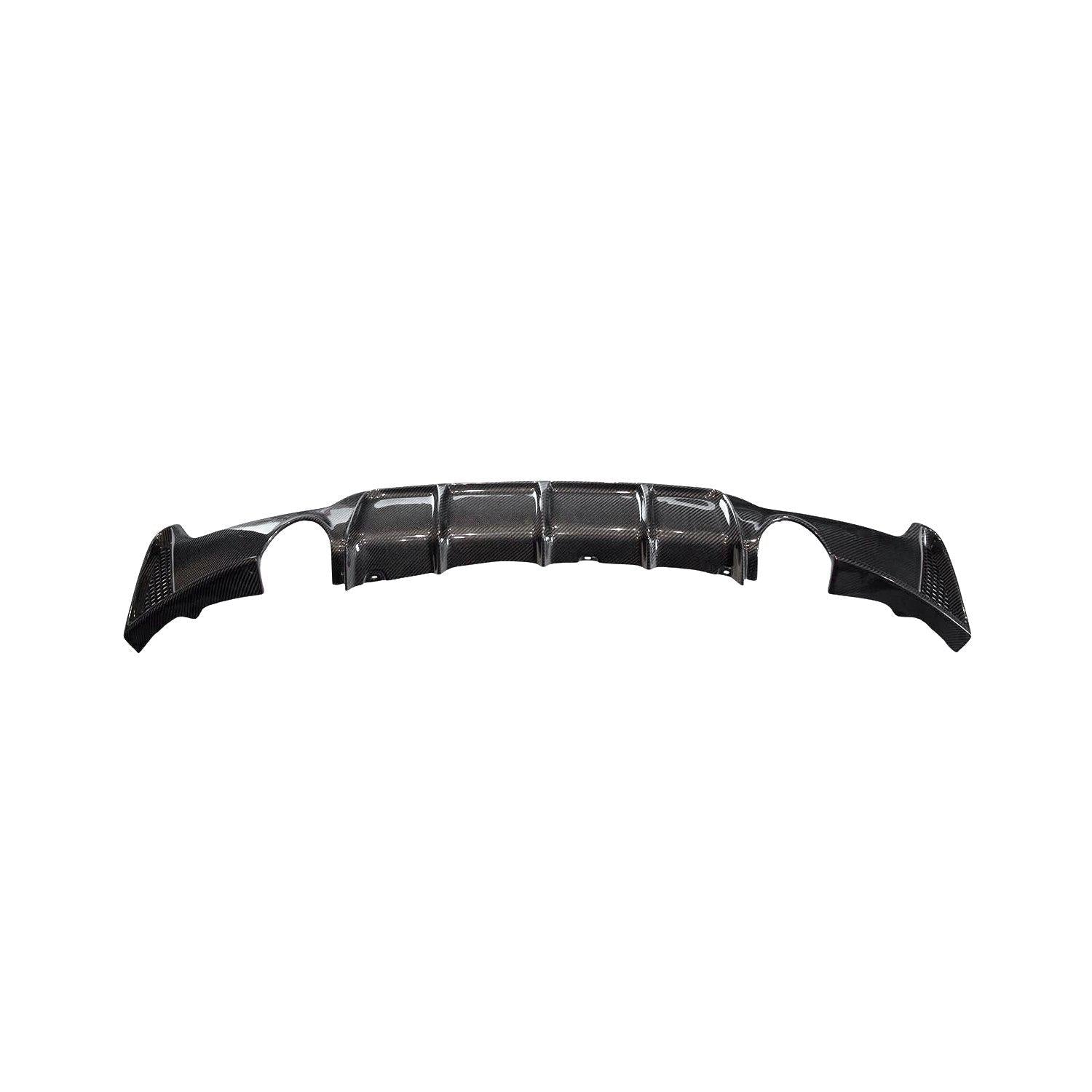 MHC-F30F31-CF-RD001 BMW 3 Series Performance Style Rear Diffuser In Gloss Carbon Fibre (F30/F31/F34) | ML Performance Car Parts