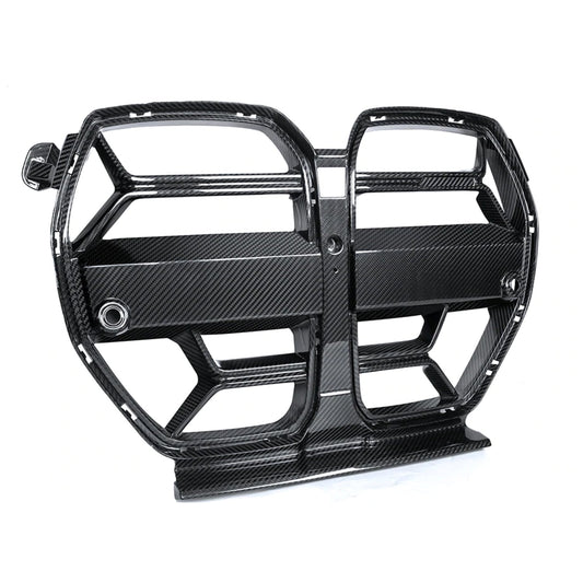 MHCP-G8X-CF-CSL-YESACC BMW M3/M4 CSL Style Front Grille In Pre Preg Carbon Fibre (G80/G81/G82/G83) | ML Performance Car Parts