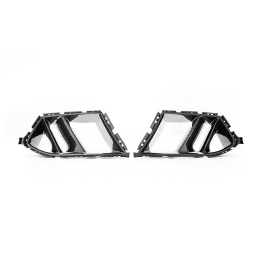MHCP-G80G82-CF-TF1 BMW M3/M4 Twin Fin Ducts In Pre Preg Carbon Fibre (G80/G81/G82/G83) | ML Performance Car Parts