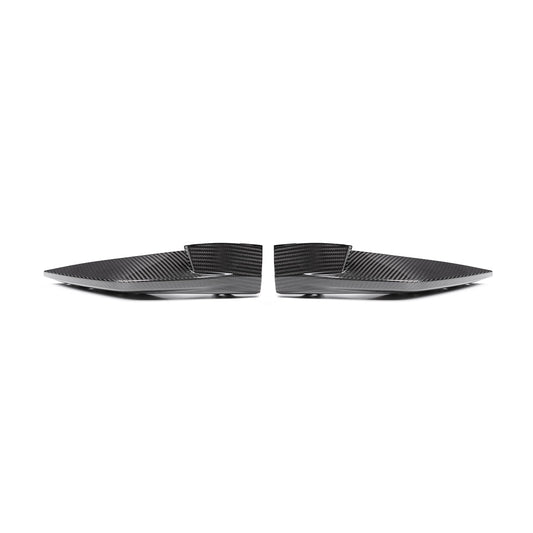 MHCP-G80G82-CF-FS002 BMW M3/M4 OEM Style Replacement Front Side Splitters In Pre Preg Carbon Fibre (G80/G81/G82/G83) | ML Performance Car Parts