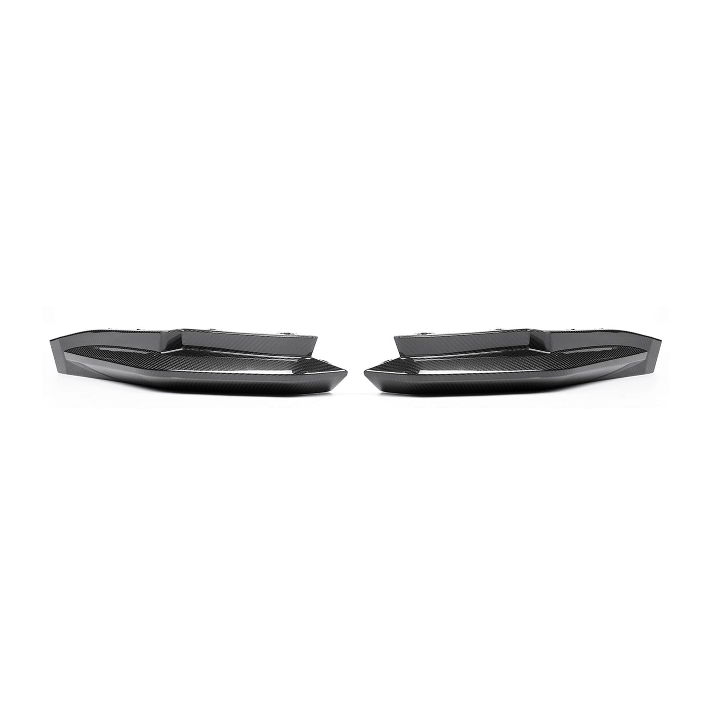 MHCP-G82-CF-RD001 BMW M4 OEM Style Replacement Rear Side DiffuserS In Pre Preg Carbon Fibre (G82/G83) | ML Performance Car Parts