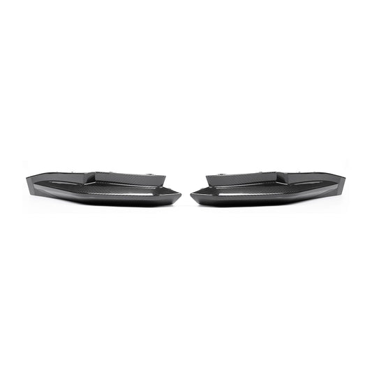 MHCP-G82-CF-RD001 BMW M4 OEM Style Replacement Rear Side DiffuserS In Pre Preg Carbon Fibre (G82/G83) | ML Performance Car Parts
