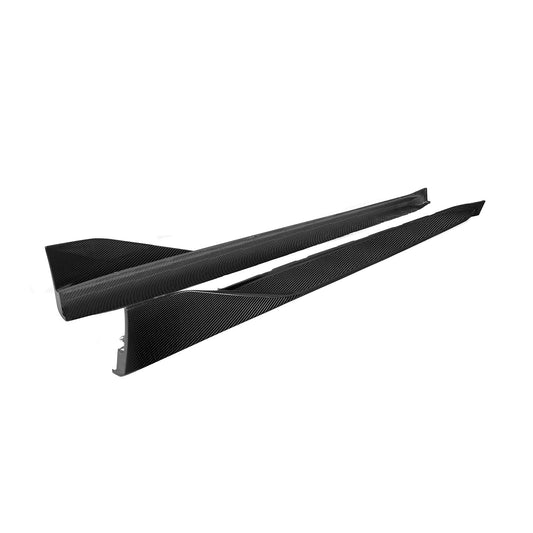 MHCP-G82-CF-SS001 BMW M4 Performance Style Side Skirts In Pre Preg Carbon Fibre (G82/G83) | ML Performance Car Parts
