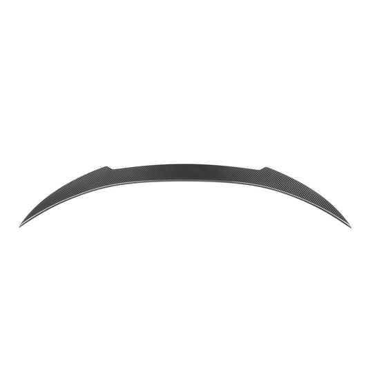 MHCP-G14F91-CF-RS001 BMW M8/8 Series V Style Rear Spoiler In Pre Preg Carbon Fibre (F91/G14) | ML Performance Car Parts