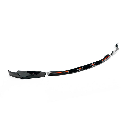MHCB-G80G82-FS001 BMW M3/M4 Performance Style Front Splitter In Gloss Black (G80/G81/G82/G83) | ML Performance Car Parts