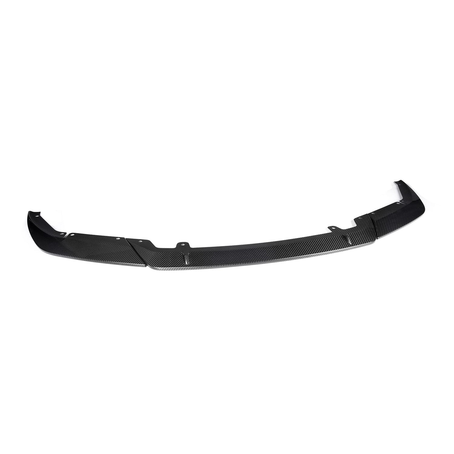 MHCP-F90LCI-CF-FS002 BMW M5 F90 LCI Performance Front Splitter In Pre Preg Gloss Carbon Fibre (F90) | ML Performance Car Parts