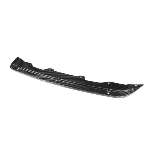 MHCP-F90PRELCI-CF-FS002 BMW M5 PRE LCI Centre Front Splitter In Pre Preg Gloss Carbon Fibre (F90) | ML Performance Car Parts
