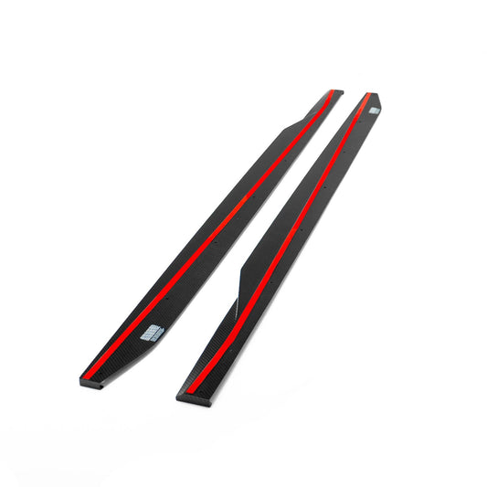 MHCP-G87-CF-SS001 BMW M2 G87 Edition 1 Side Skirts In Pre Preg Gloss Carbon Fibre (G87) | ML Performance Car Parts