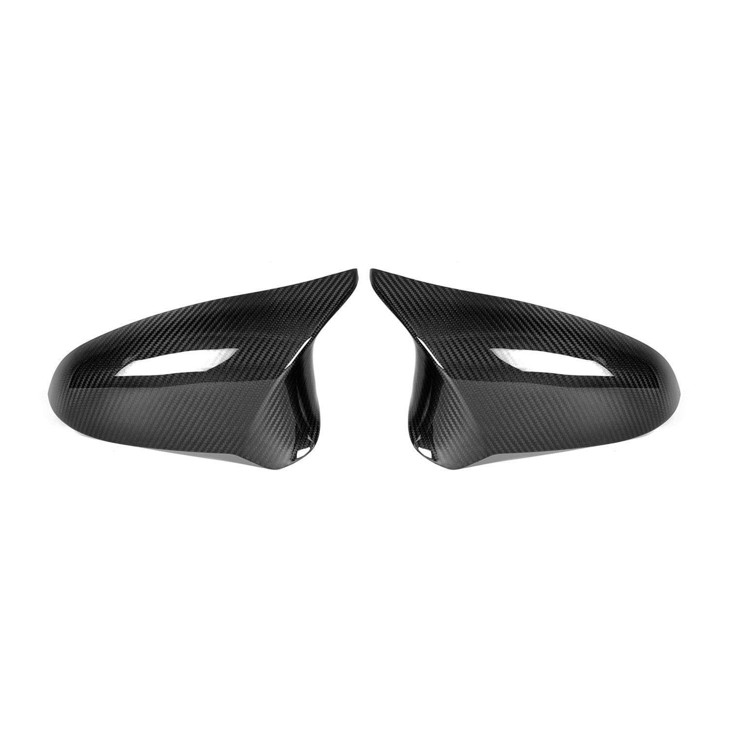 MHCP-FMCAR-CF-MC002 BMW M3/M4/M2 Competition LHD Wing Mirror Covers In Pre Preg Carbon Fibre (F80/F82/F83/F87) | ML Performance Car Parts