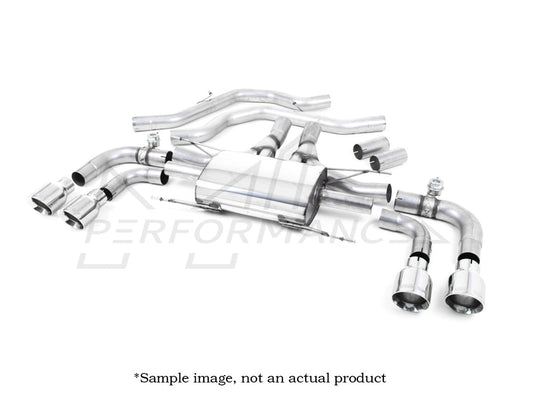 MillTek Audi 8V & 8V.2 S3 Resonated Cat-Back Exhaust (GPF/OPF Models) - ML Performance UK