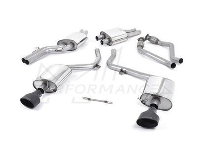 MillTek Audi B8 Resonated Cat-Back Exhaust (S4 & S5) - ML Performance UK