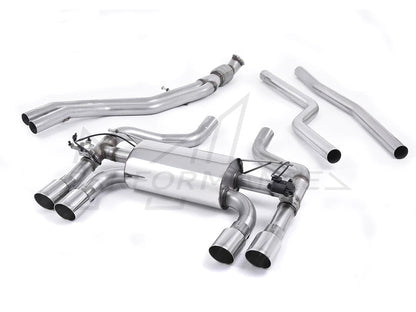 Milltek BMW F87 Cat-back Hollowtek Twin Valved system (M2) - ML Performance UK