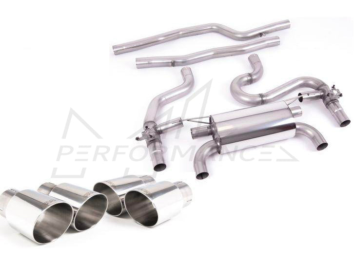 MillTek BMW F87 M2 Competition Equal Length GPF/OPF Cat Back Exhaust - ML Performance UK