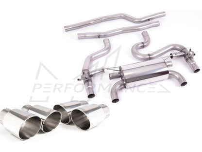 MillTek BMW F87 M2 Competition Equal Length GPF/OPF Cat Back Exhaust - ML Performance UK
