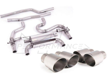 MillTek BMW F87 M2 Competition Equal Length GPF/OPF Cat Back Exhaust - ML Performance UK
