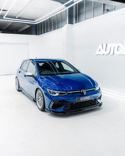 Zaero ZA-GOLF-8-R-FS VW GOLF R MK8 EVO-1 GLOSS BLACK FRONT SPLITTER