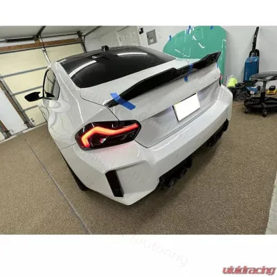 Vivid Racing VR-G87M2-DCF-620 VR Aero Carbon Fiber Rear Trunk Lip Spoiler BMW M2 G87