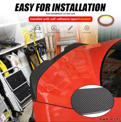 Vivid Racing VR-G87M2-DCF-620 VR Aero Carbon Fiber Rear Trunk Lip Spoiler BMW M2 G87