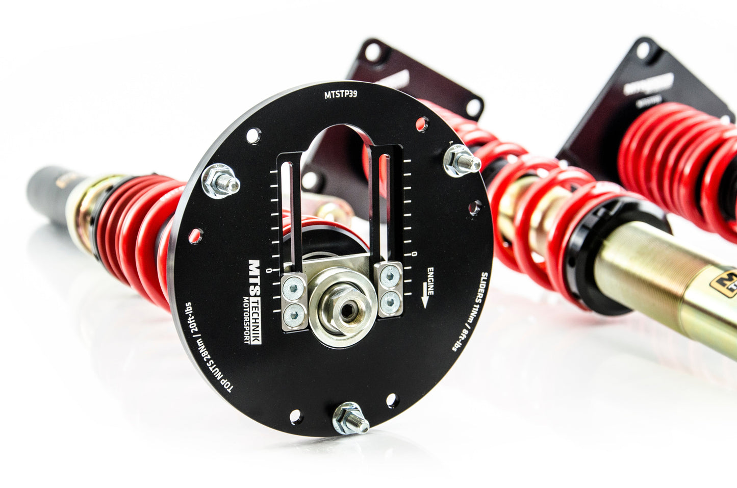 MTS Technik MTSGWAU65 STREET COILOVER KIT W/ CAMBER ADJUST TOP MOUNTS (GOLD) FOR AUDI A6 C4 AVANT (4A)