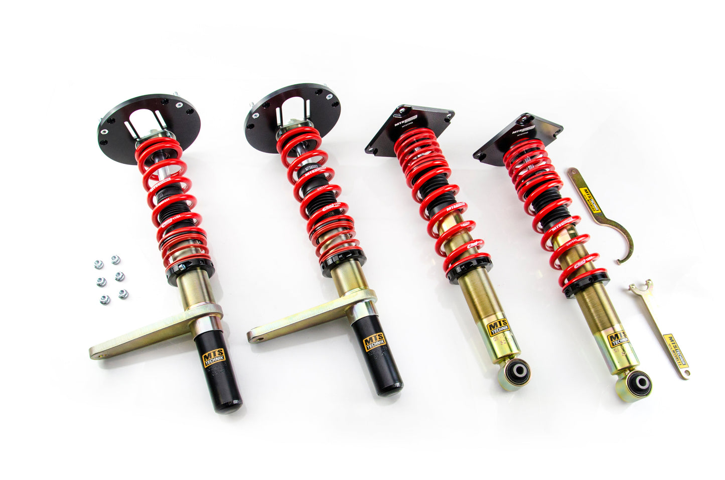 MTS Technik MTSGWAU65 STREET COILOVER KIT W/ CAMBER ADJUST TOP MOUNTS (GOLD) FOR AUDI A6 C4 AVANT (4A)