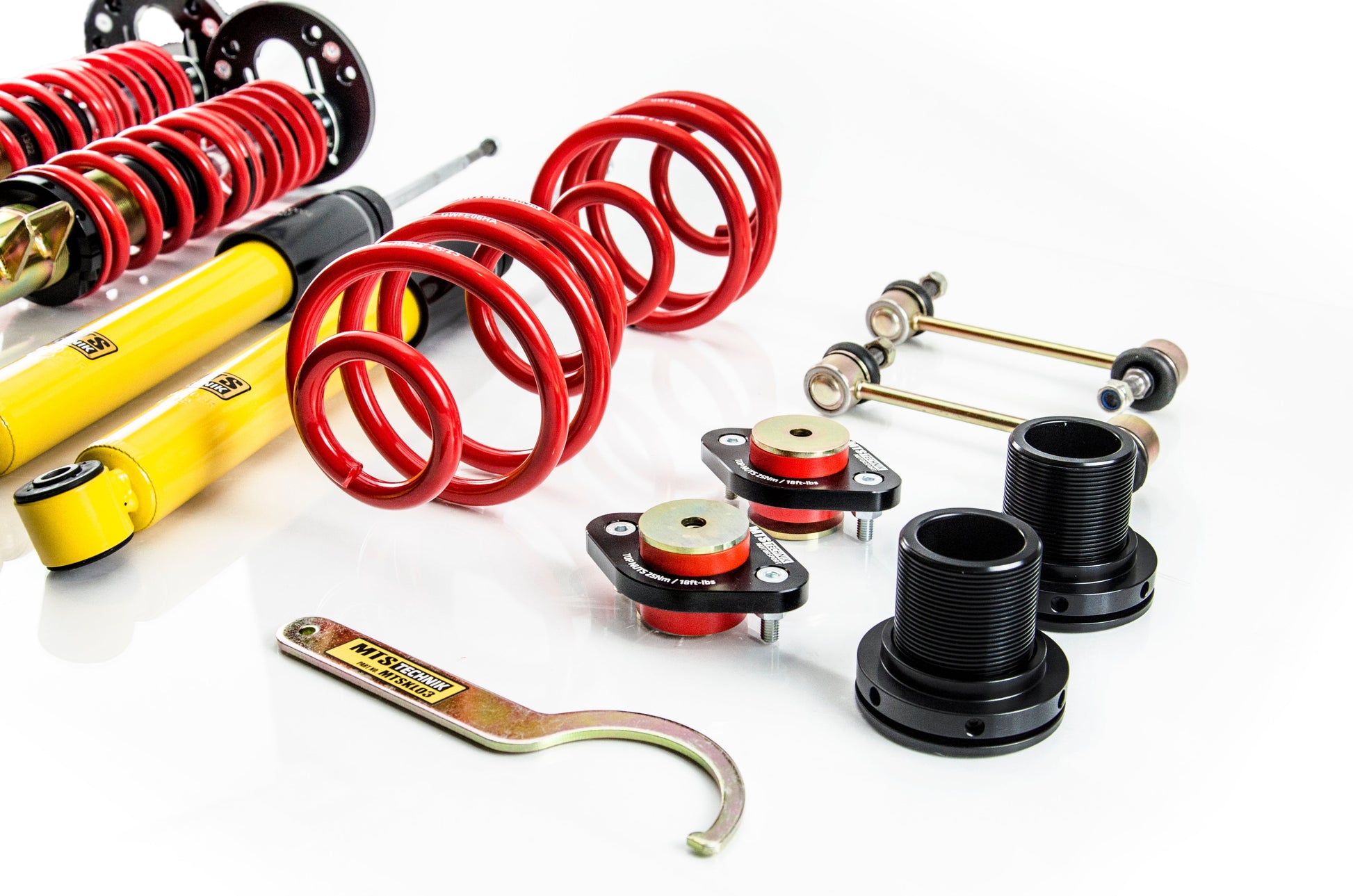 MTS Technik MTSGWBM119 STREET COILOVER KIT W/ CAMBER ADJUST TOP MOUNTS (GOLD) FOR BMW Z4 COUPE (E86)