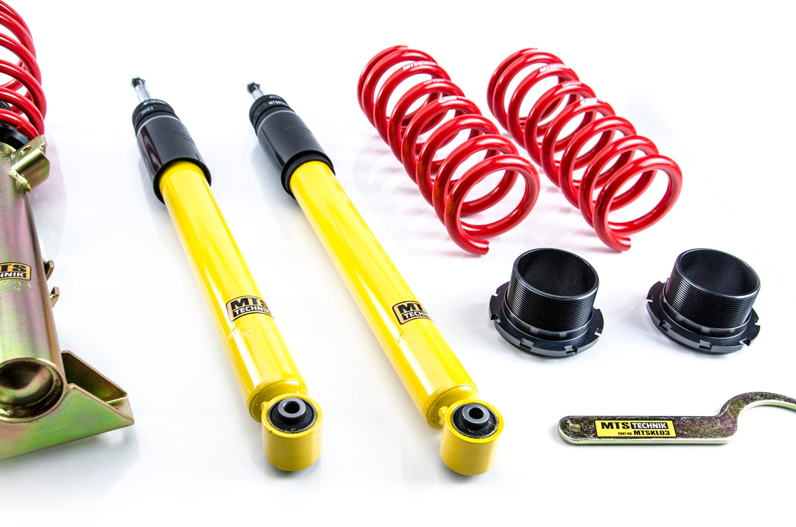 MTS Technik MTSGWMB04 STREET COILOVER KIT (GOLD) FOR MERCEDES-BENZ C-CLASS COUPE (C204)