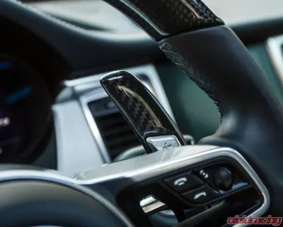Vivid Racing VR-PDK2-300 VRP Carbon Fiber Porsche PDK Paddle Shifters Gen 2 for 991.2 | 718 | Panamera 971 | Cayenne 958.2 | Macan