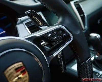 Vivid Racing VR-PDK2-300 VRP Carbon Fiber Porsche PDK Paddle Shifters Gen 2 for 991.2 | 718 | Panamera 971 | Cayenne 958.2 | Macan