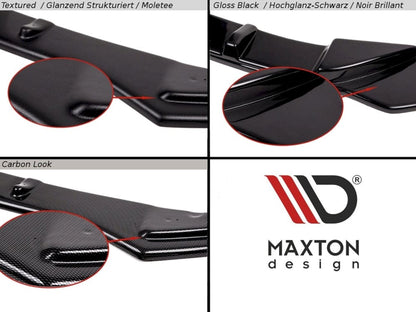 Maxton Design Audi 8V.5 RS3 Sportback & Saloon Front Splitter V.3 - ML Performance UK