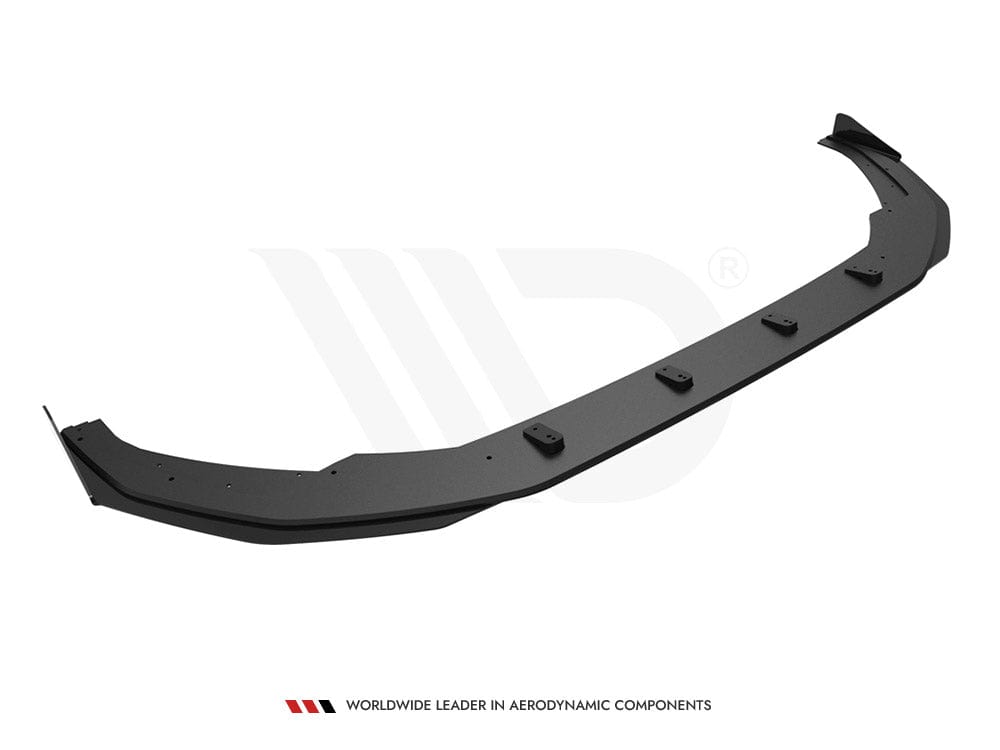 Maxton Design Audi 8Y V.1 Street Pro Front Splitters With Flaps (A3 S-Line & S3) - ML Performance UK