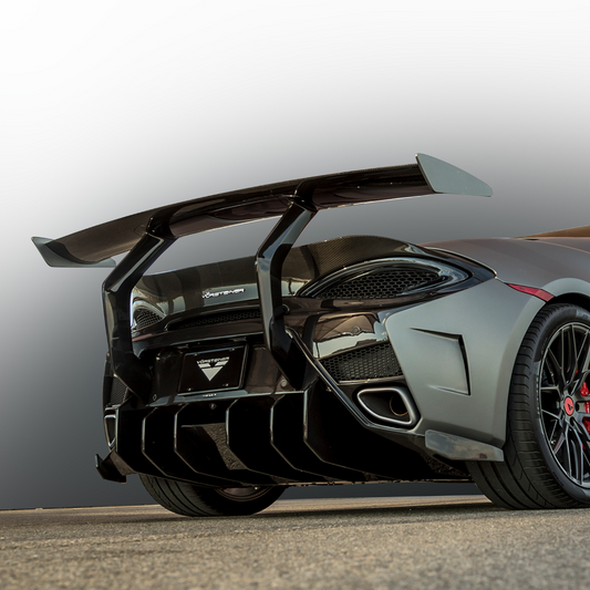Vorsteiner MVR1140 McLaren 570S VX Aero Rear Bumper w/ Rear Diffuser | ML Performance
