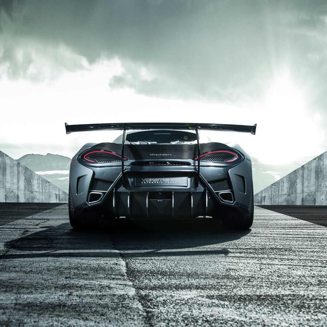 Vorsteiner MVR1140 McLaren 570S VX Aero Rear Bumper w/ Rear Diffuser | ML Performance