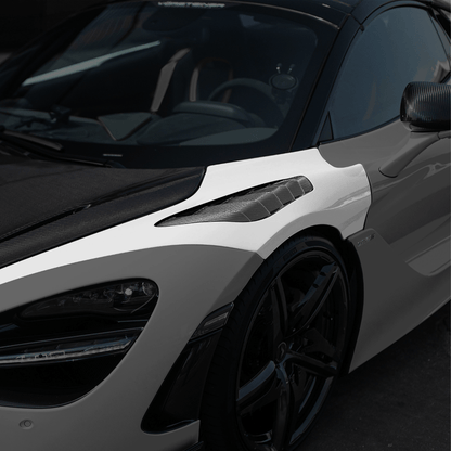Vorsteiner MVS2091 McLaren 720S Spyder Silverstone Edition Aero Front Fenders w/ Integrated Vents. | ML Performance