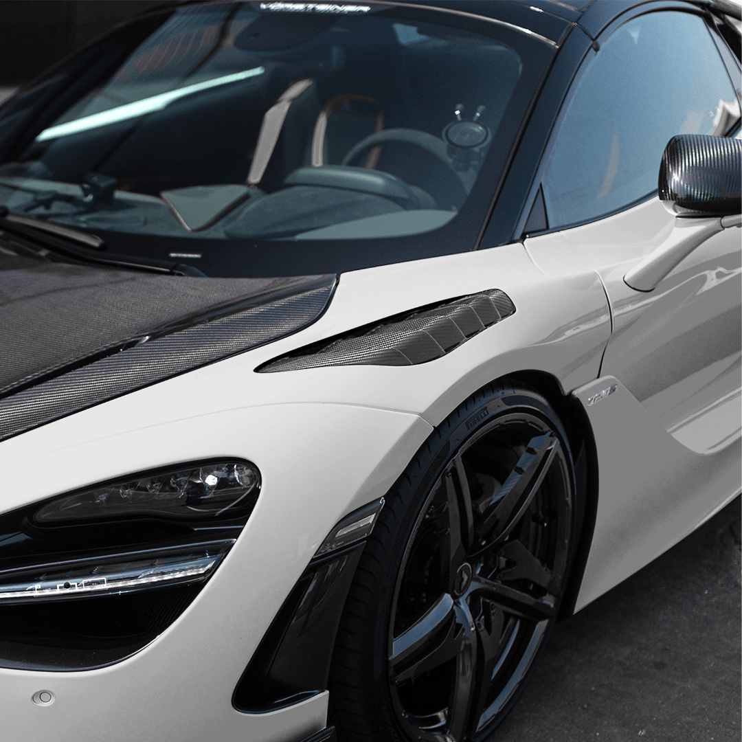 Vorsteiner MVS2091 McLaren 720S Spyder Silverstone Edition Aero Front Fenders w/ Integrated Vents. | ML Performance