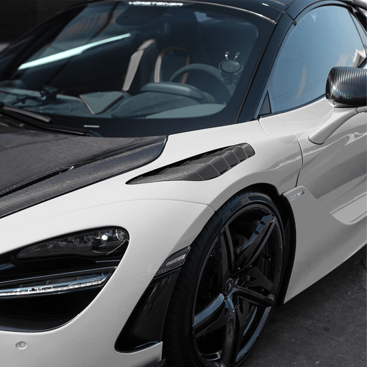 Vorsteiner MVS2091 McLaren 720S Spyder Silverstone Edition Aero Front Fenders w/ Integrated Vents. | ML Performance