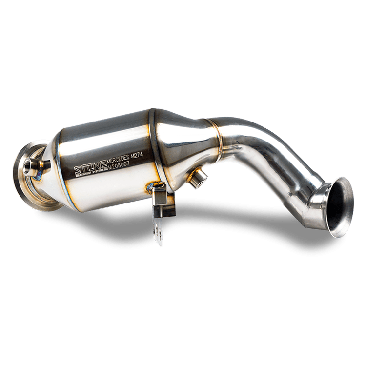 Stone Exhaust Mercedes-Benz M264 4Matic W/S/C205 C/X253 W213/C238 Eddy Catalytic Downpipe (Inc. C200, C250, C300, E250, E300, GLC250 & GLC300)