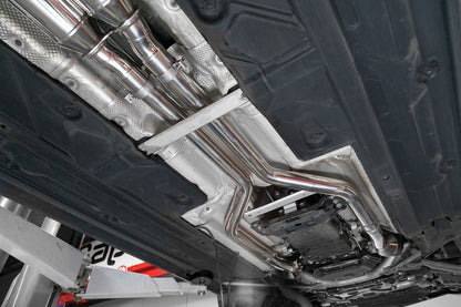 Capristo 02MB02005004 Mercedes AMG C63 (W204) Catless Headers with Post Cat Delete 